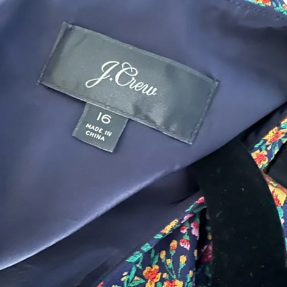 J Crew, knee length, embroidered dress - Picture 4 of 4